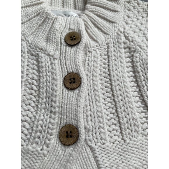 Maggie & Zoe Cream 2T Knit Button Up Cardigan - Picture 4 of 7